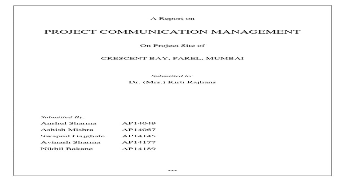 written communication case study