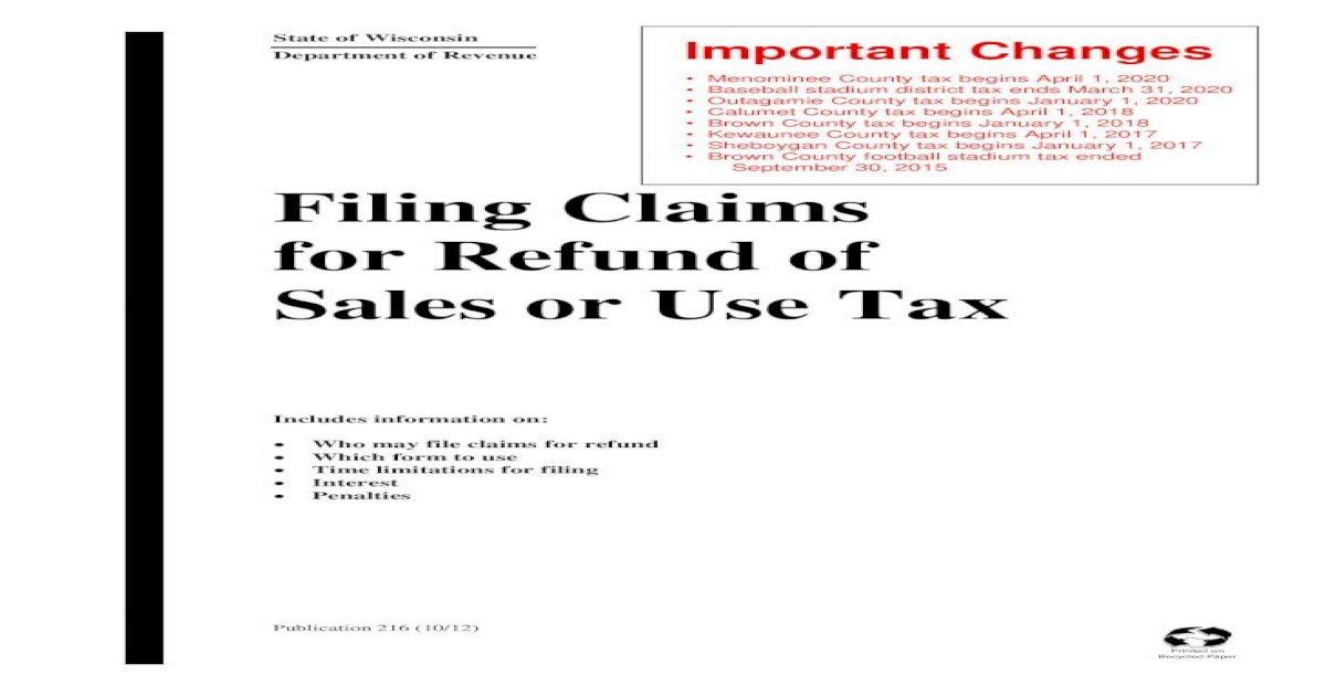pub-216-filing-claims-for-refund-of-sales-or-use-tax-publications