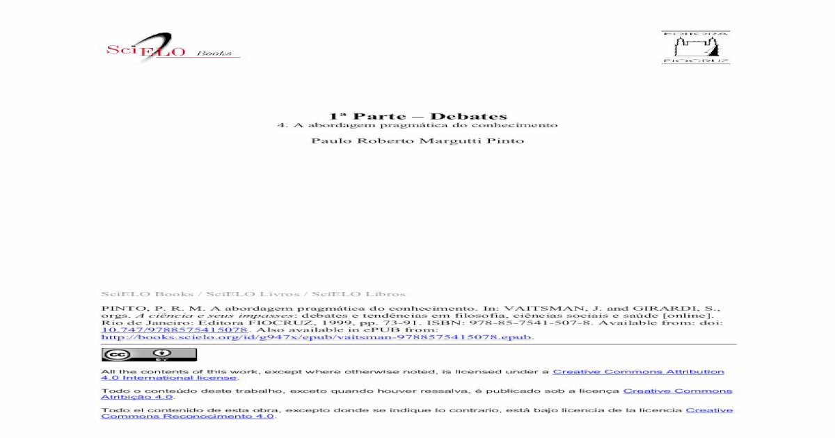 Paulo Roberto Margutti Pinto - SciELO - [PDF Document]