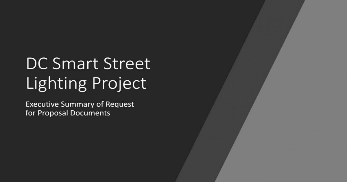 DC Smart Street Lighting Project - [PDF Document]