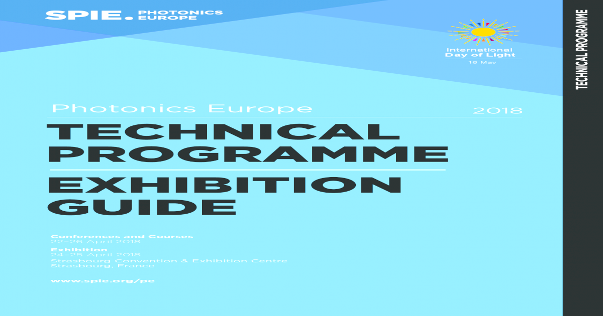 Technical Programme Exhibition Guide In General And Research Images, Photos, Reviews