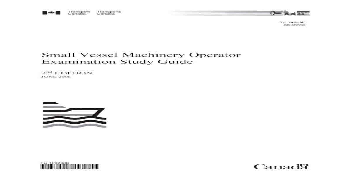 Machinery Operator EXAM GUIDE [PDF Document]